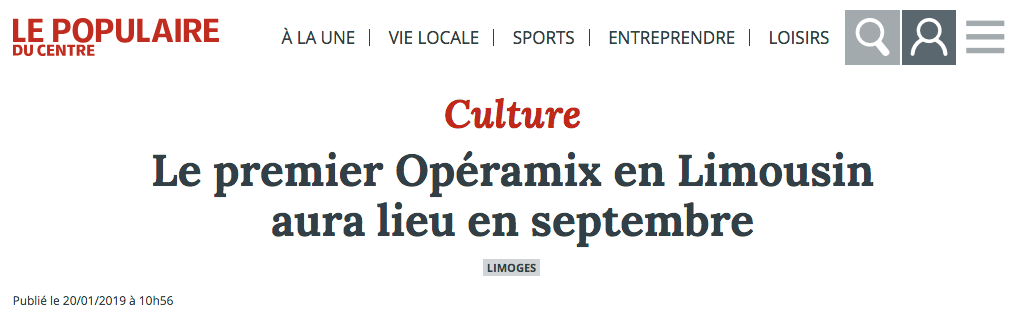 OpéraMix : On en parle !